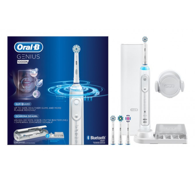 Oral B Genius 10000N Special Edition White - Электрическая зубная щётка 